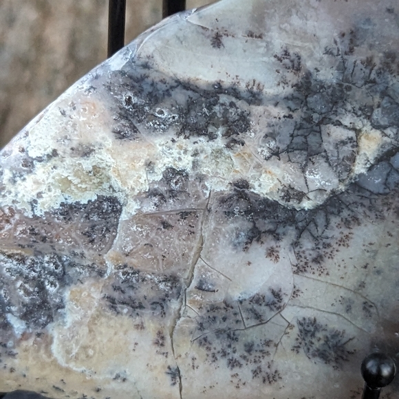 Dendritic Opal Natural slice - Picture 4 of 4